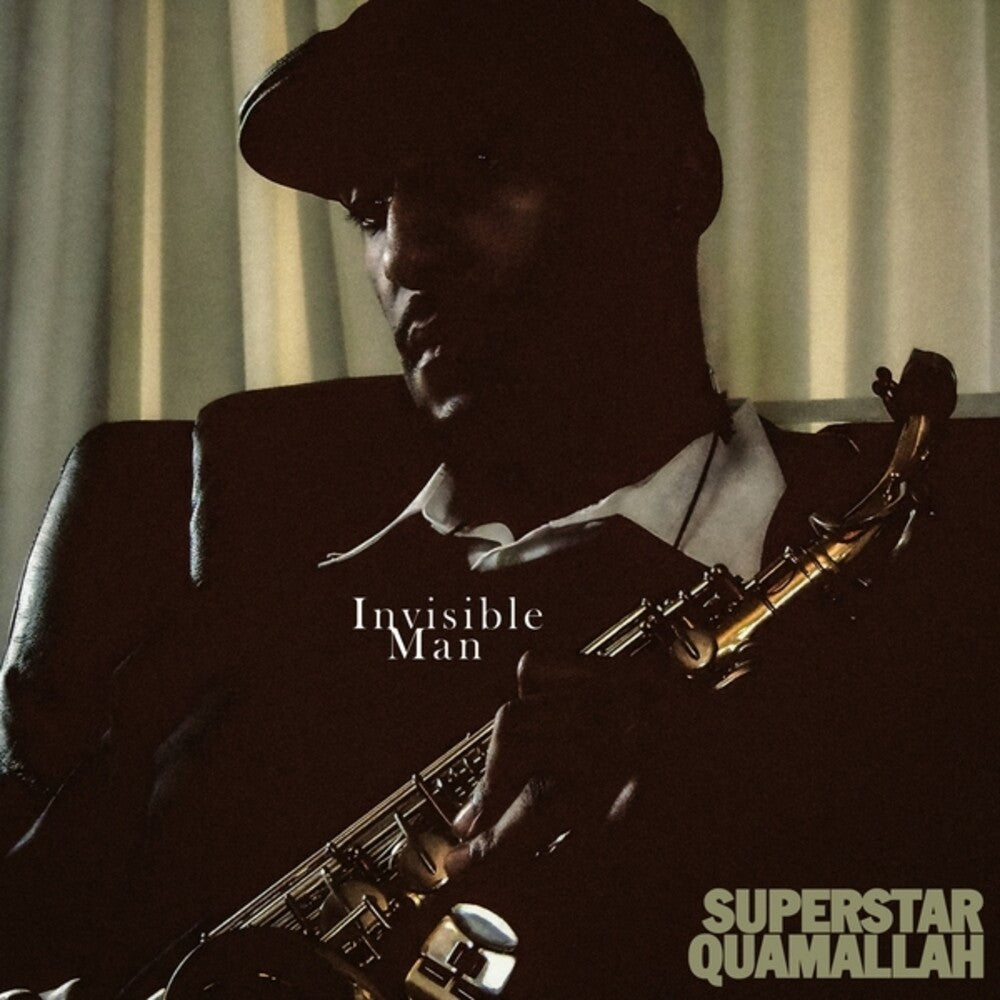 the album cover for Superstar Quamallah - Invisible Man