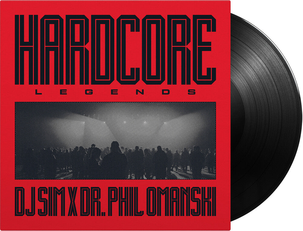 the album cover for Dj Sim / Dr. Phil Omanski - Hardcore Legends [180 Gram]
