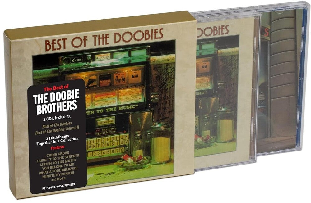 the album cover for Dooble Brothers - Best Of The Doobies: Volumes 1 & 2