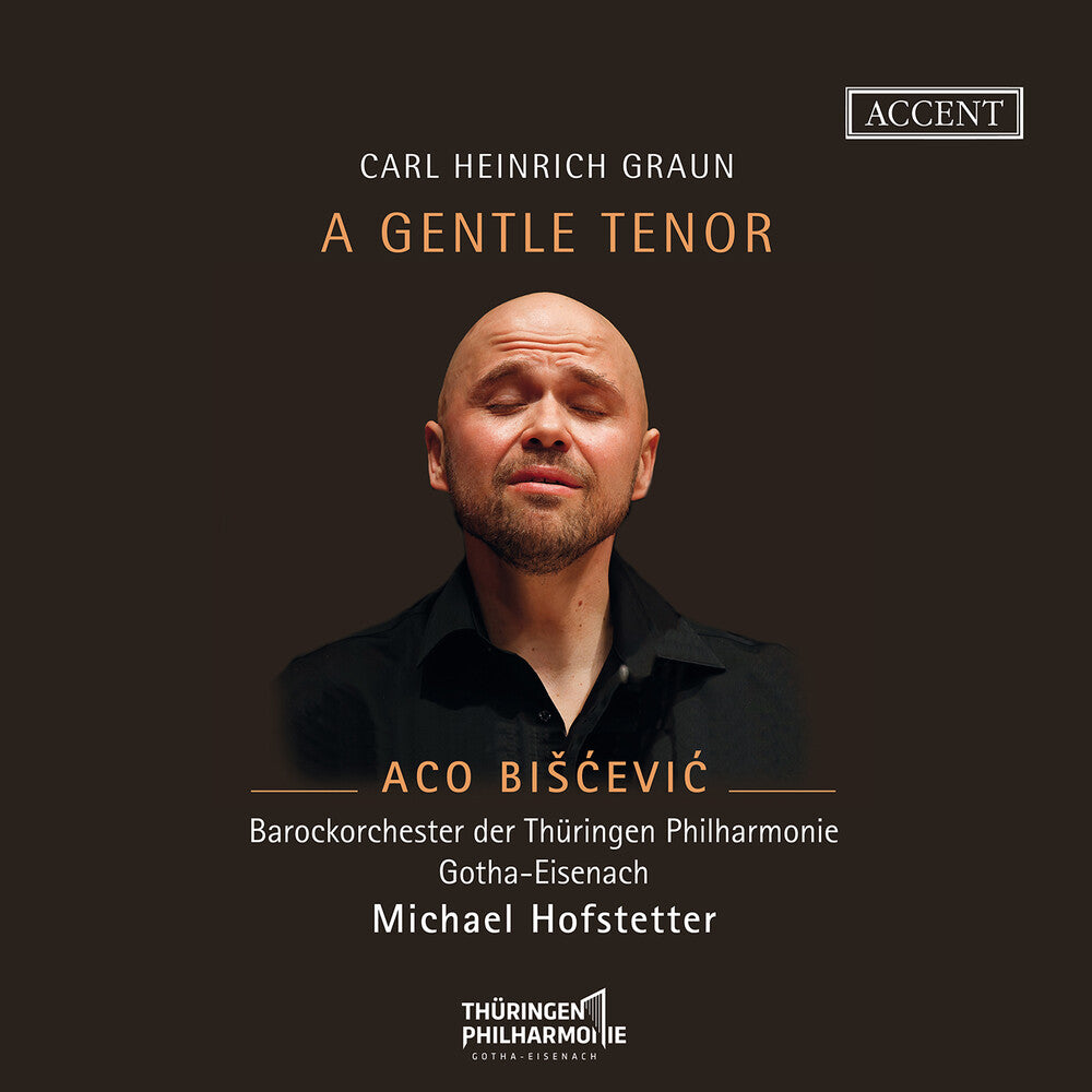 the album cover for Graun / Biscevic - Gentle Tenor