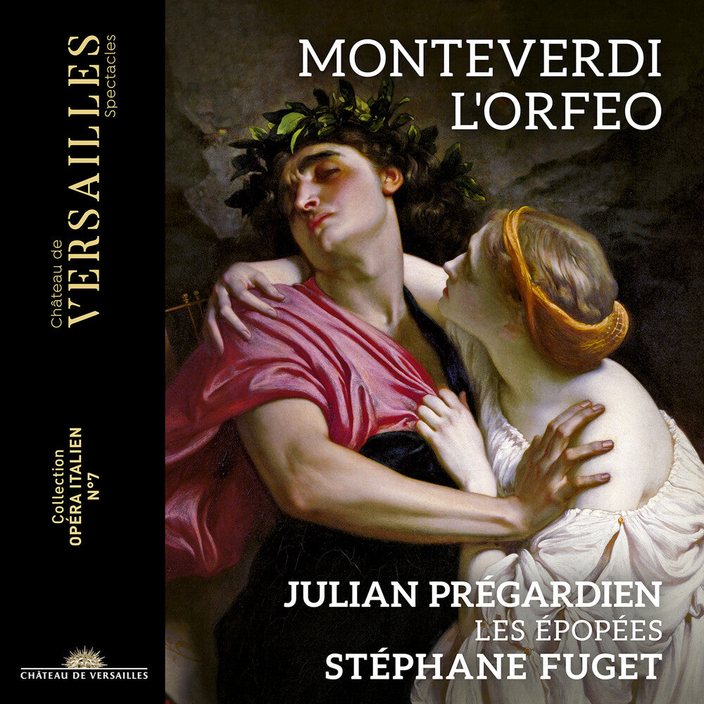 the album cover for Monteverdi / Pregardien - L'orfeo