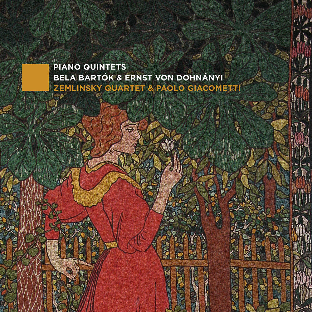 the album cover for Bartok / Quartet - Piano Quintets