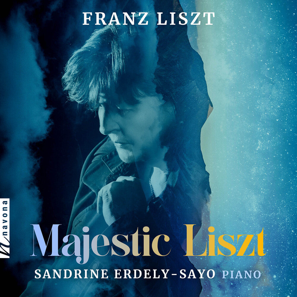 the album cover for Liszt / Erdely-Sayo - Majestic Liszt