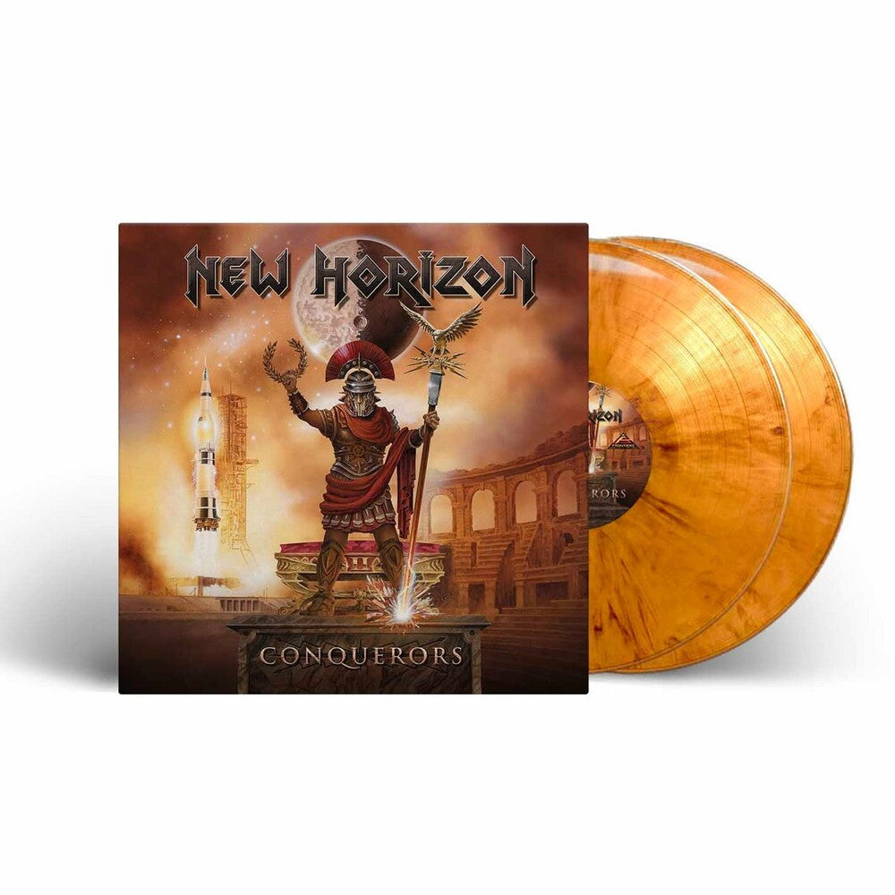 the album cover for New Horizon - Conquerors