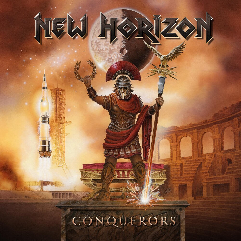 the album cover for New Horizon - Conquerors