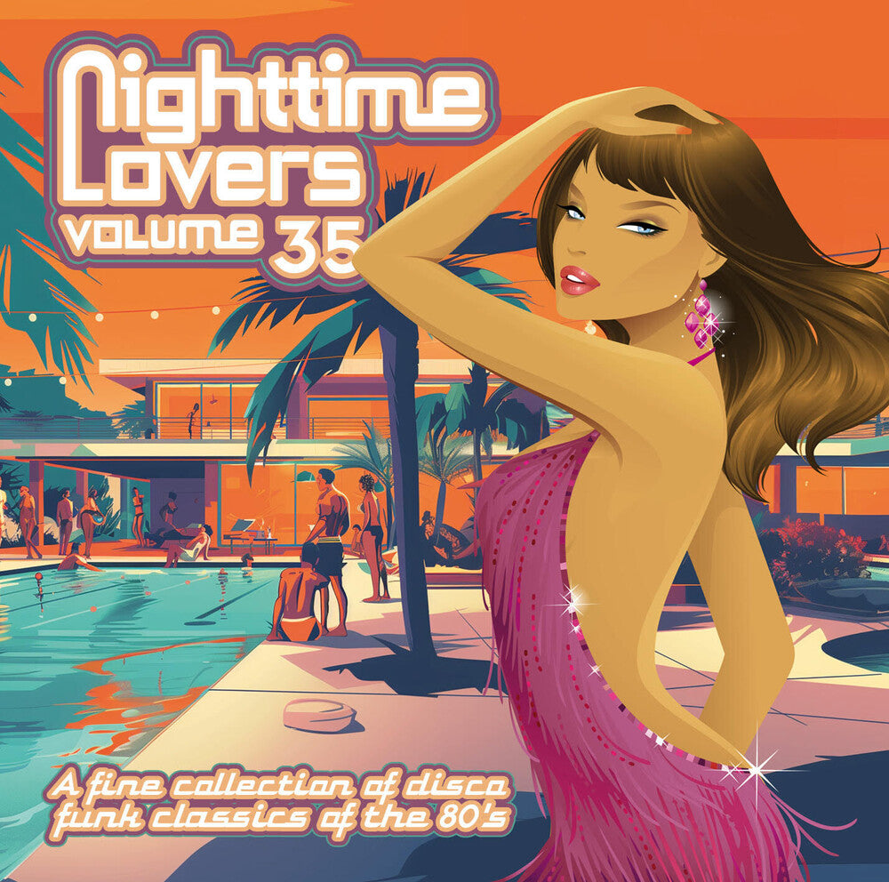 the album cover for Nighttime Lovers 35 / Various - Nighttime Lovers 35 / Various (Hol)