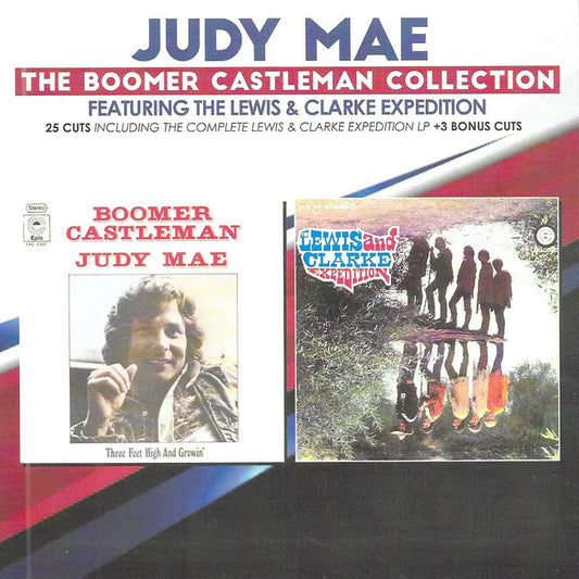 the album cover for Boomer Castleman  / Lewis & Clarke Expedition - Judy Mae: Boomer Castleman Collection