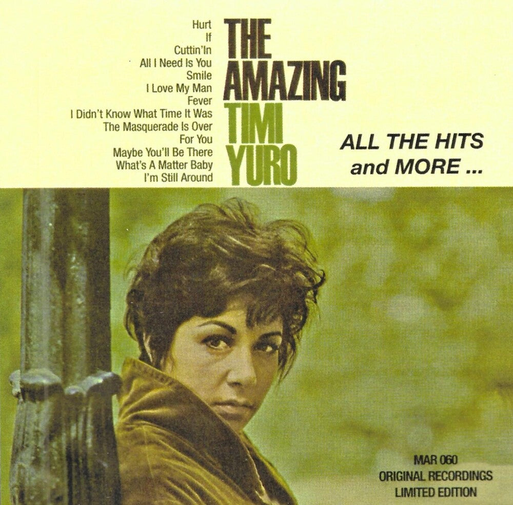 the album cover for Timi Yuro - Amazing Timi Yuro: All The Hits And More