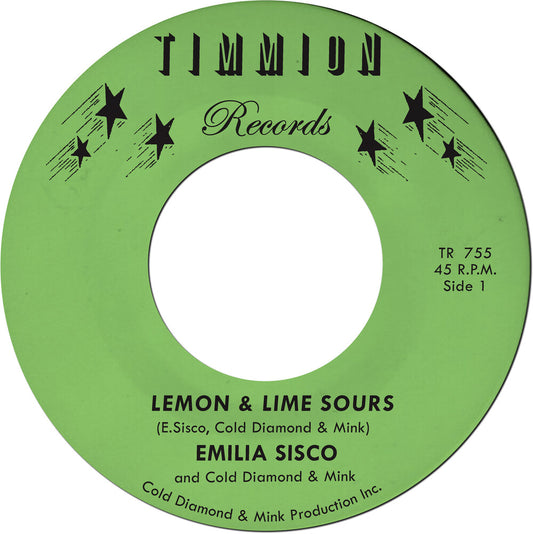 the album cover for Emilia Sisco  / Cold Diamond & Mink - Lemon N Lime Sours [Colored Vinyl]