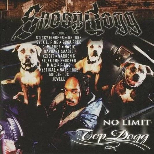 the album cover for Snoop Dogg - No Limit Top Dogg