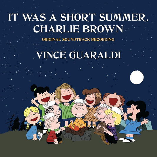 the album cover for Vince Guaraldi  (Aniv) - It Was A Short Summer Charlie Brown - O.S.T.