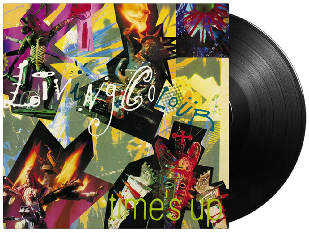 the album cover for Living Colour - Time's Up (Blk) [180 Gram] (Hol)