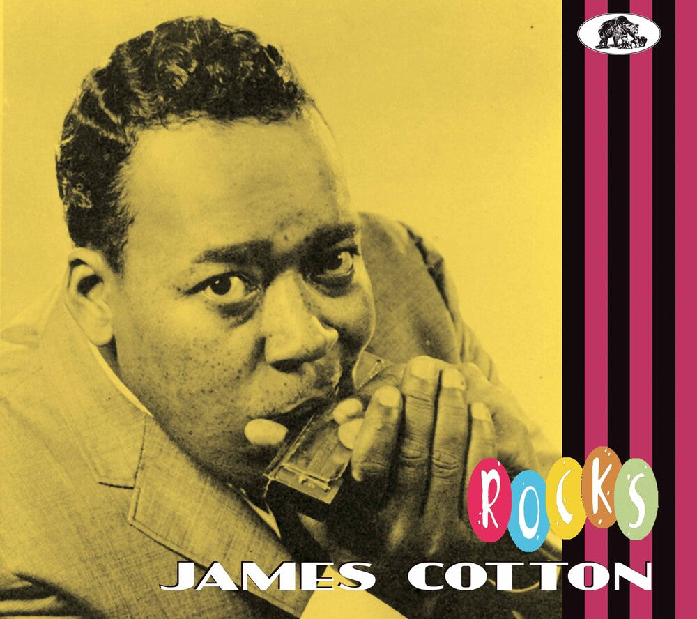 the album cover for James Cotton - Rocks [With Booklet] [Digipak]