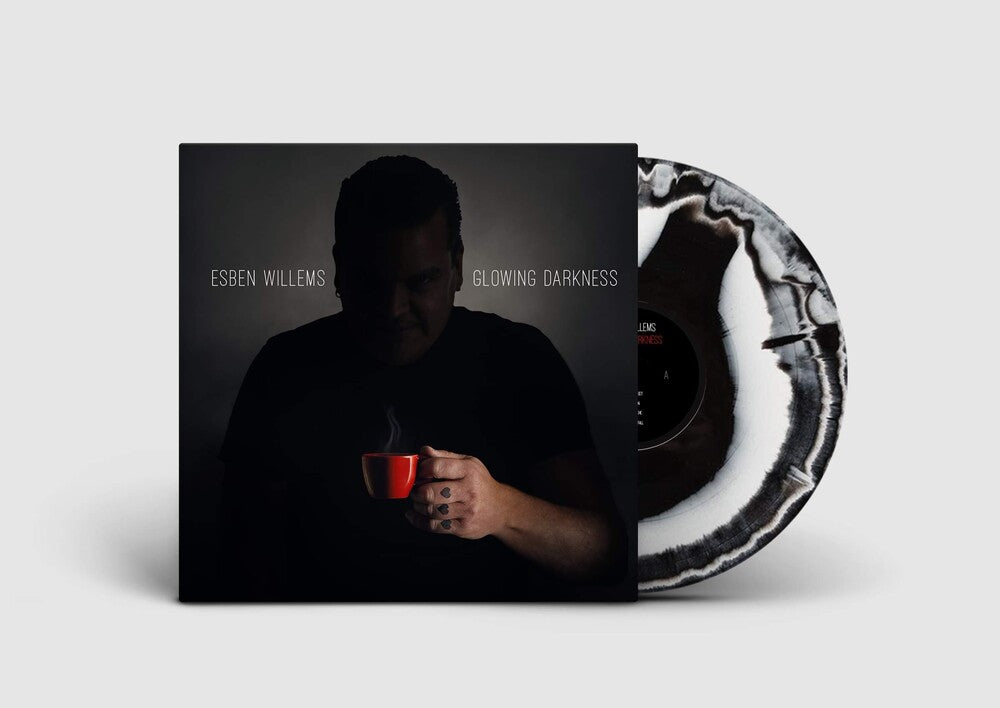 the album cover for Esben Willems - Glowing Darkness