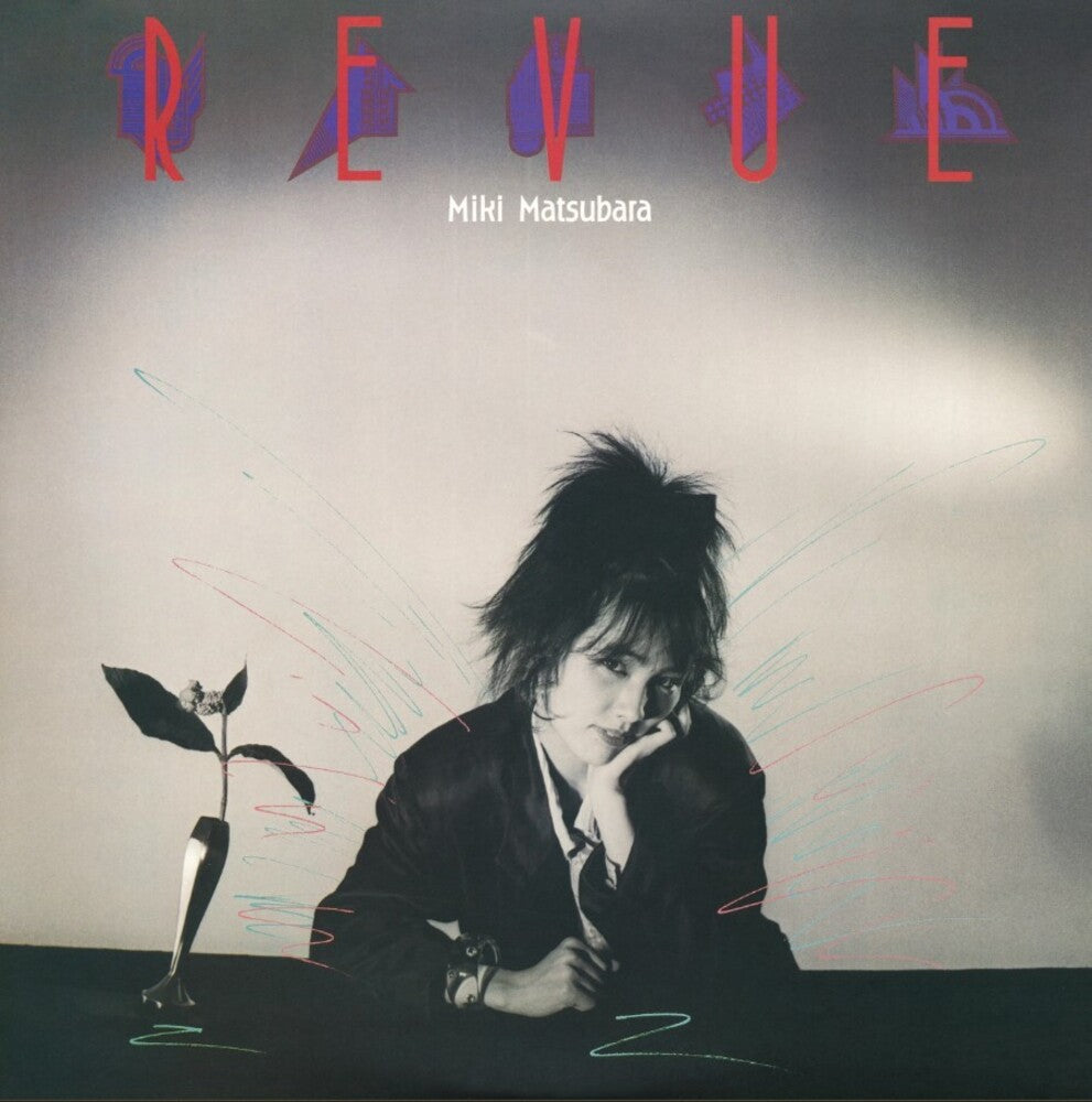 the album cover for Miki Matsubara - Revue [Clear Vinyl] (Red)