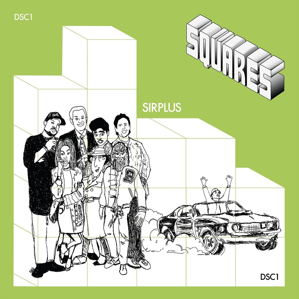 the album cover for Sirplus - Squares