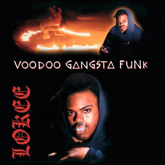 the album cover for Lokee - Voodoo Gangsta Funk