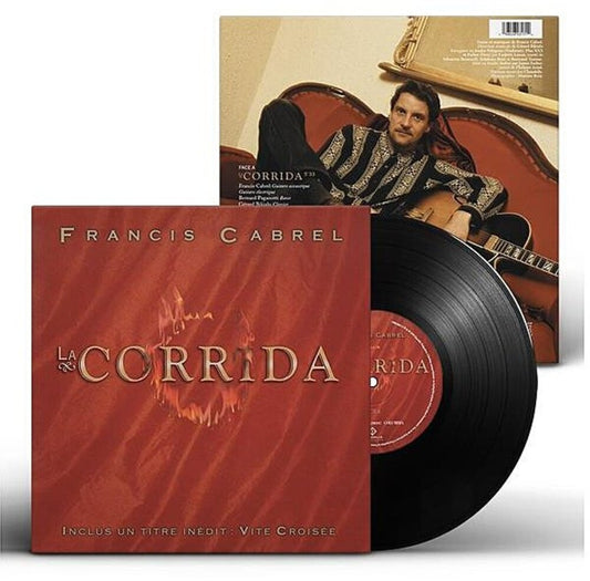 the album cover for Francis Cabrel - La Corrida (10in) (Ger)
