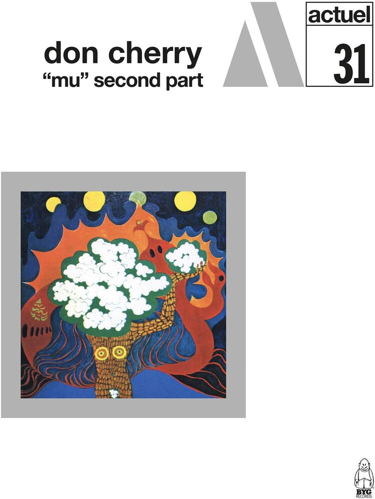 the album cover for Don Cherry - Mu: Second Part [Colored Vinyl] (Uk)