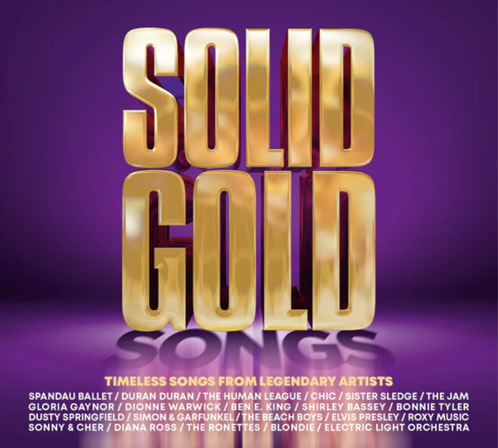 the album cover for Solid Gold Songs / Various - Solid Gold Songs / Various (Uk)