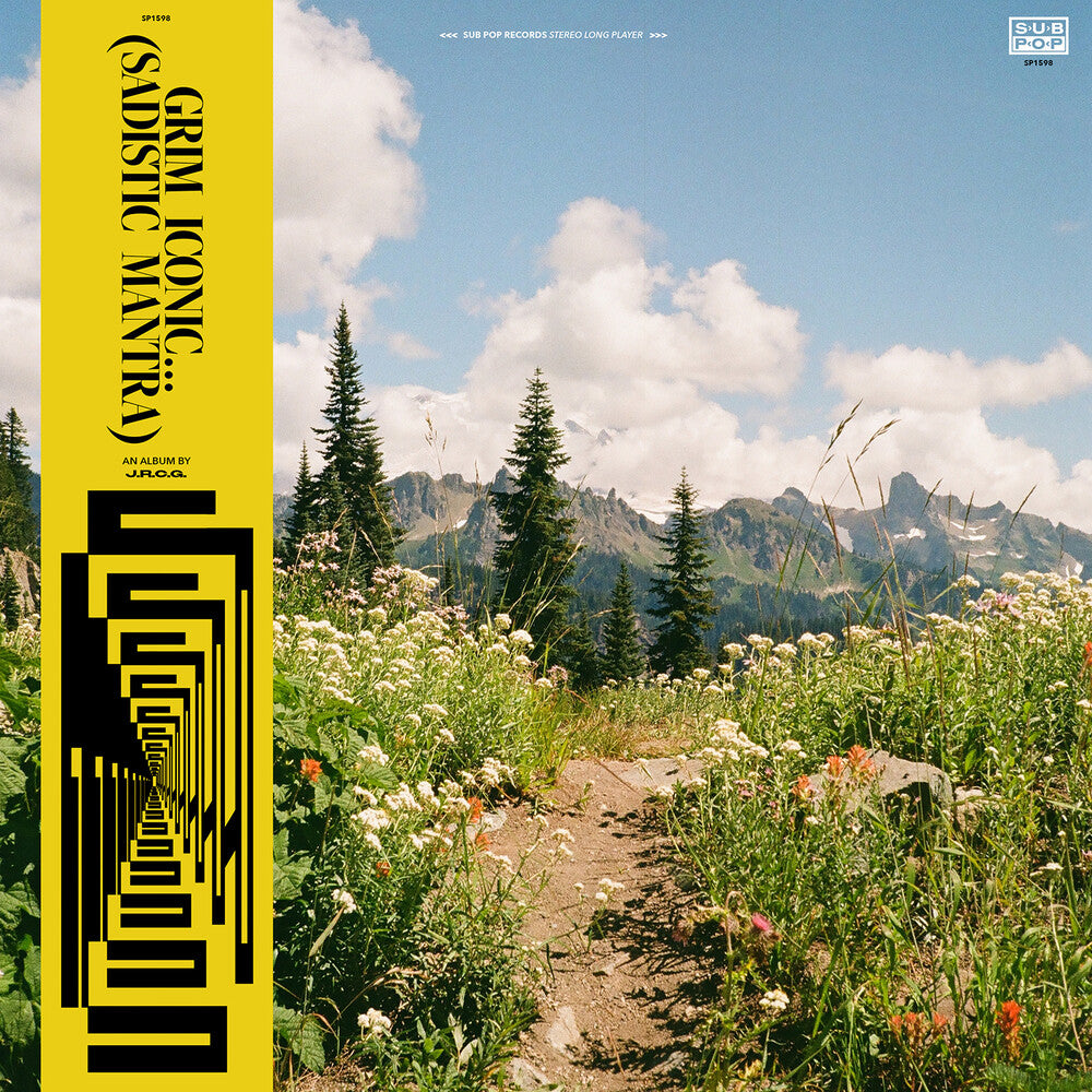 the album cover for J.R.C.G. - Grim Iconic (Sadistic Mantra) [Colored Vinyl]