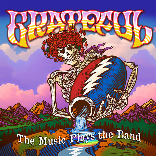 the album cover for Grateful: The Music Plays The Band / Various - Grateful: The Music Plays The Band / Various
