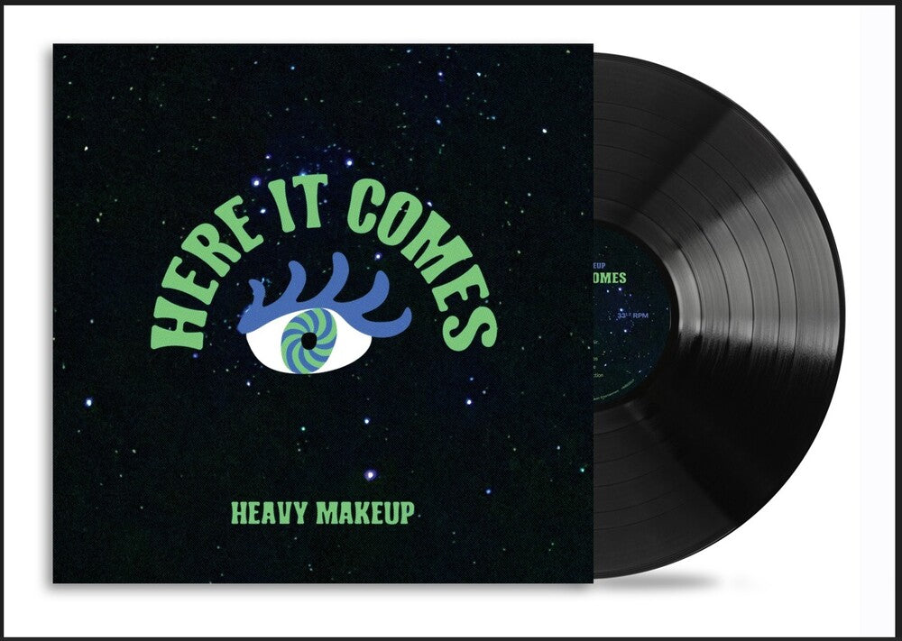the album cover for Heavy Makeup - Here It Comes