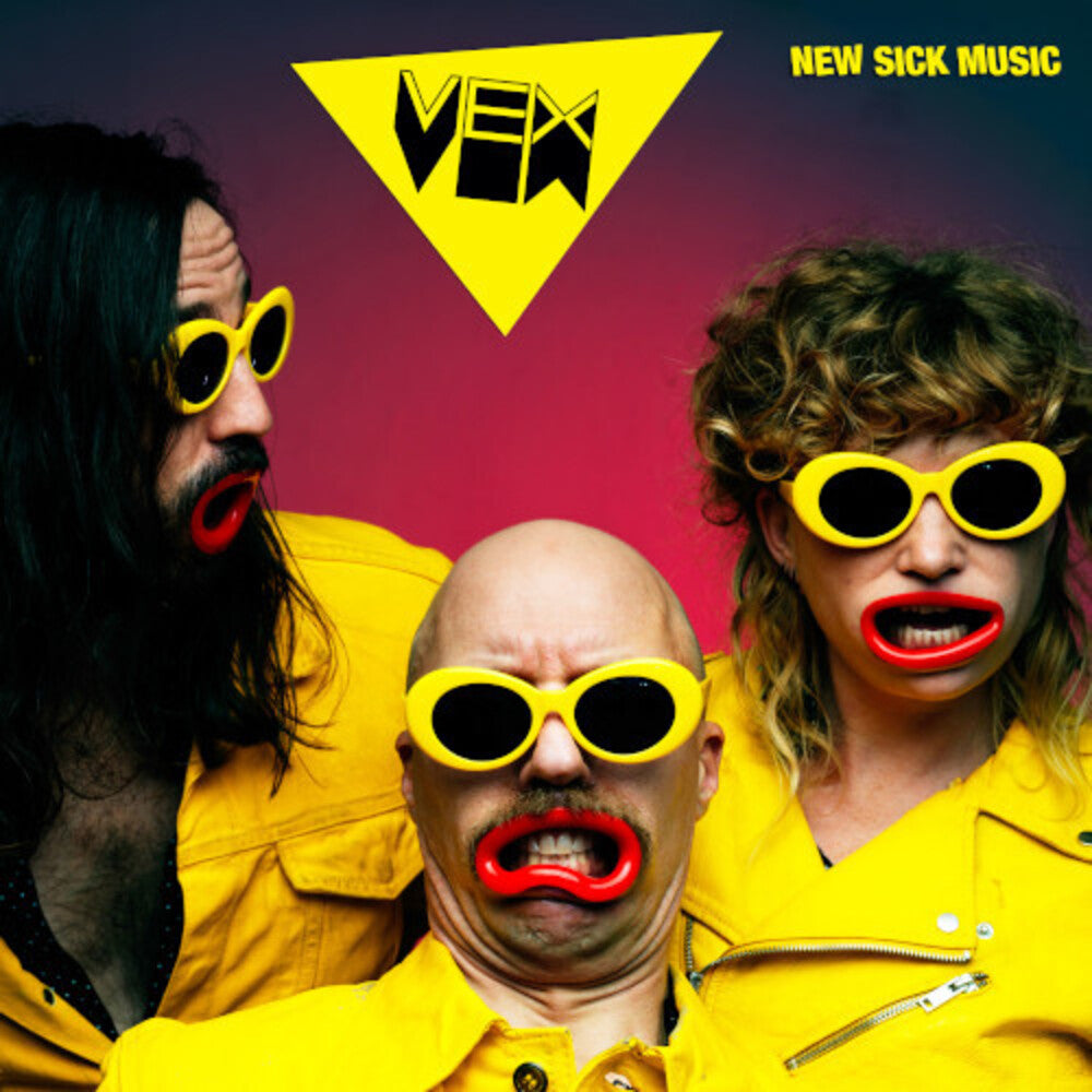 the album cover for Vex - New Sick Music