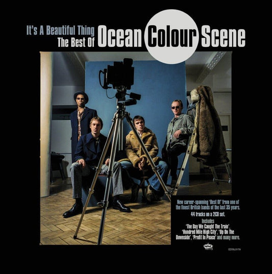 the album cover for Ocean Colour Scene - It's A Beautiful Thing: The Best Of [Deluxe] (Gate)