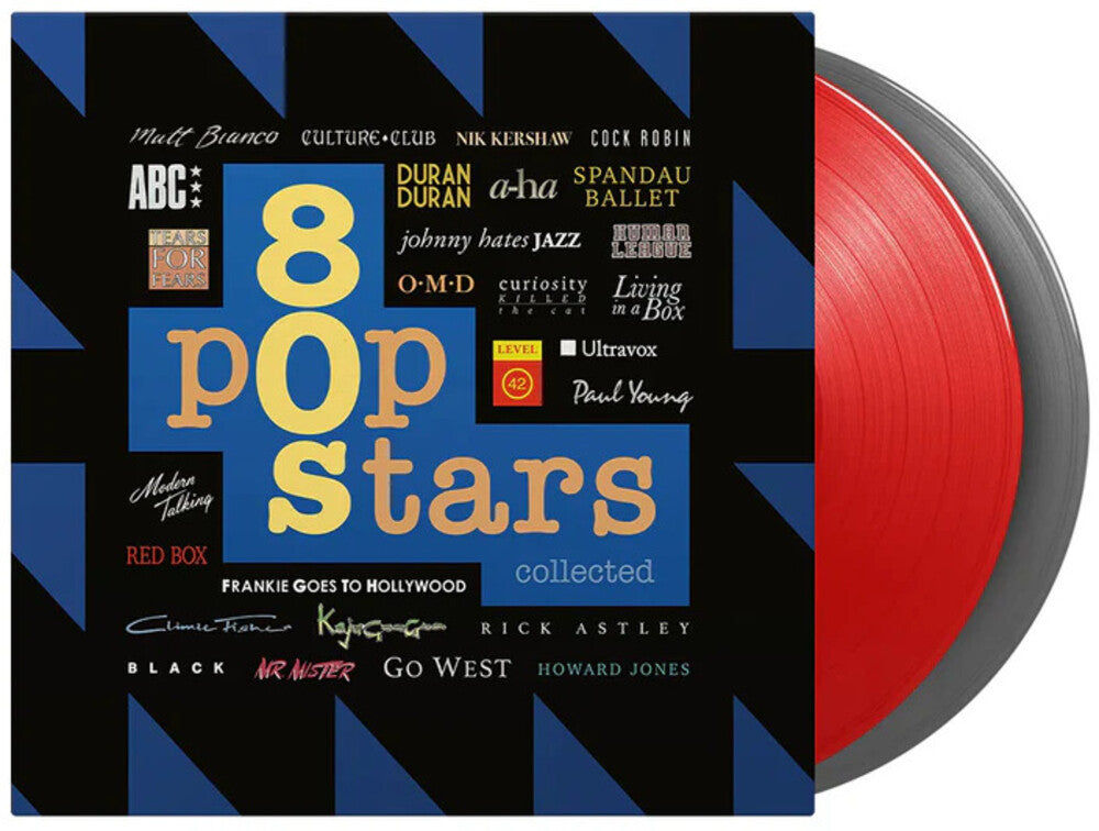 the album cover for 80s Pop Stars Collected / Various - 80s Pop Stars Collected / Various [Colored Vinyl] [Limited Edition]
