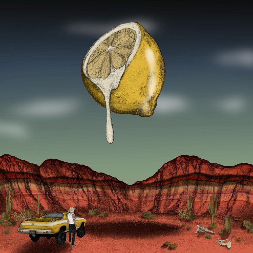 the album cover for Bones Owens - Love Out Of Lemons [Bone Colored LP]