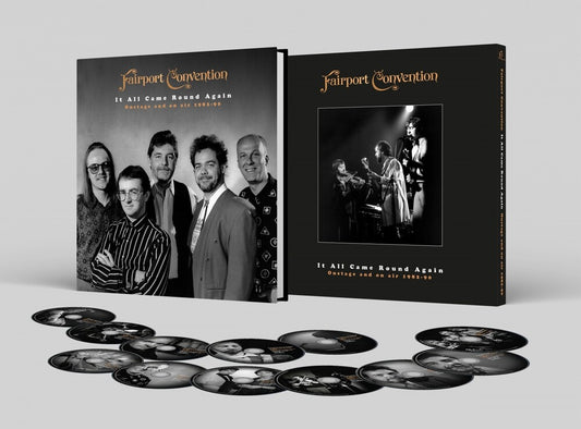 the album cover for Fairport Convention - It All Came Round Again: Onstage & On Air 1982-90