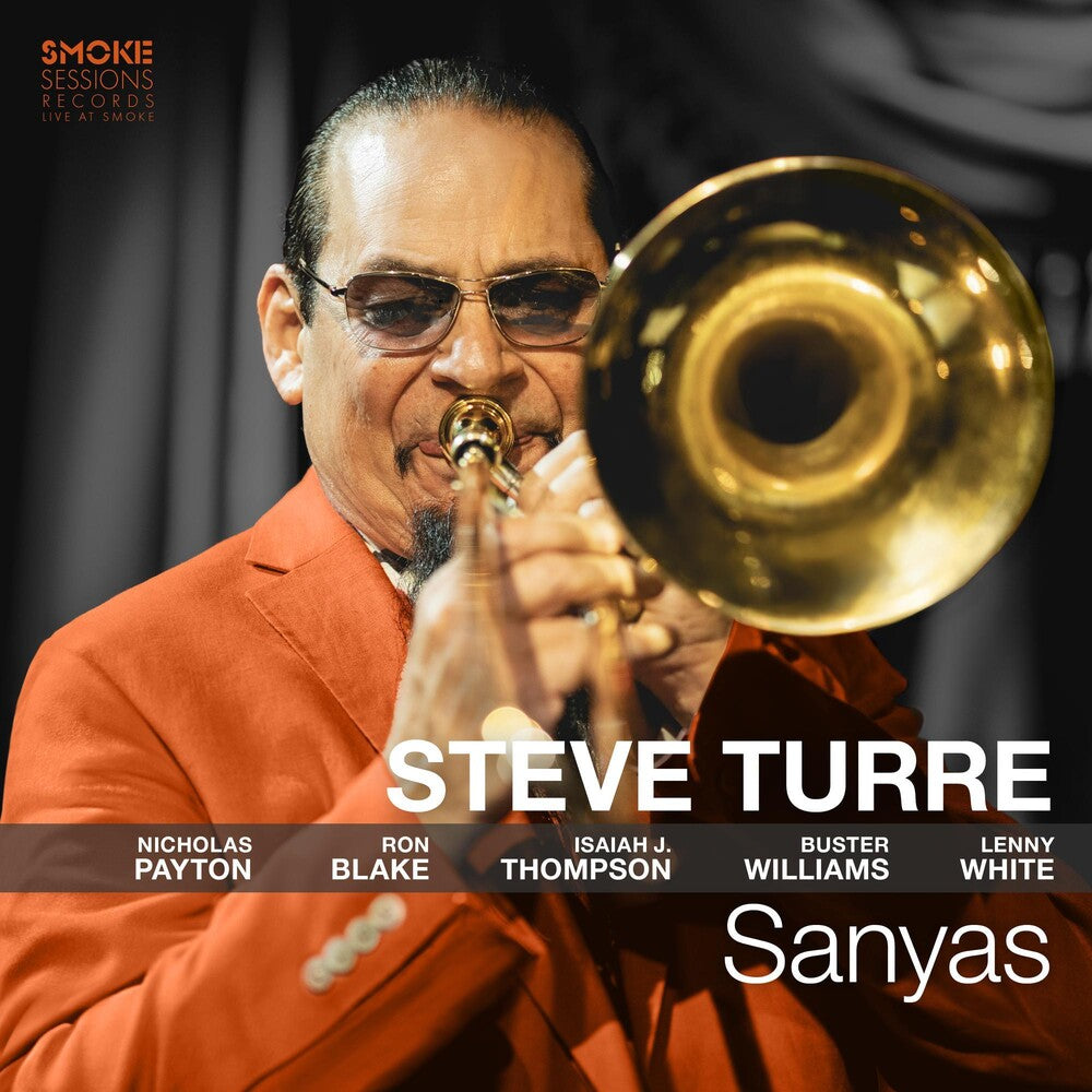 the album cover for Steve Turre - Sanyas