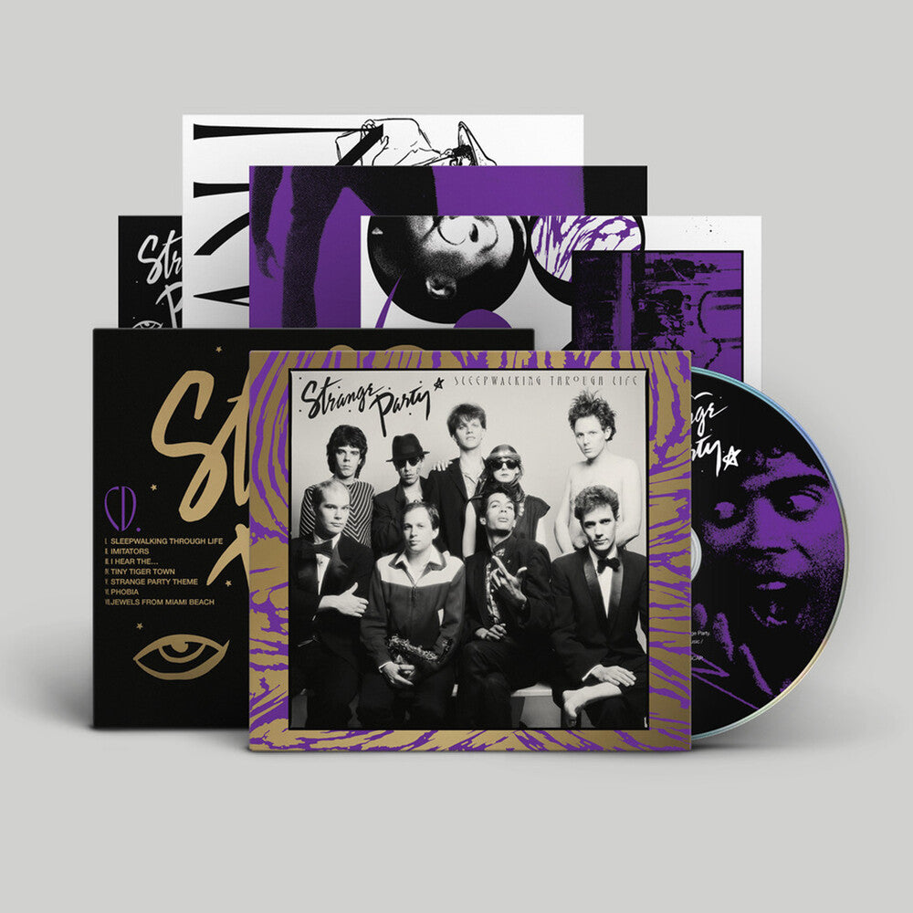 the album cover for Strange Party - Sleepwalking Through Life (Bonus Tracks) [Digipak]