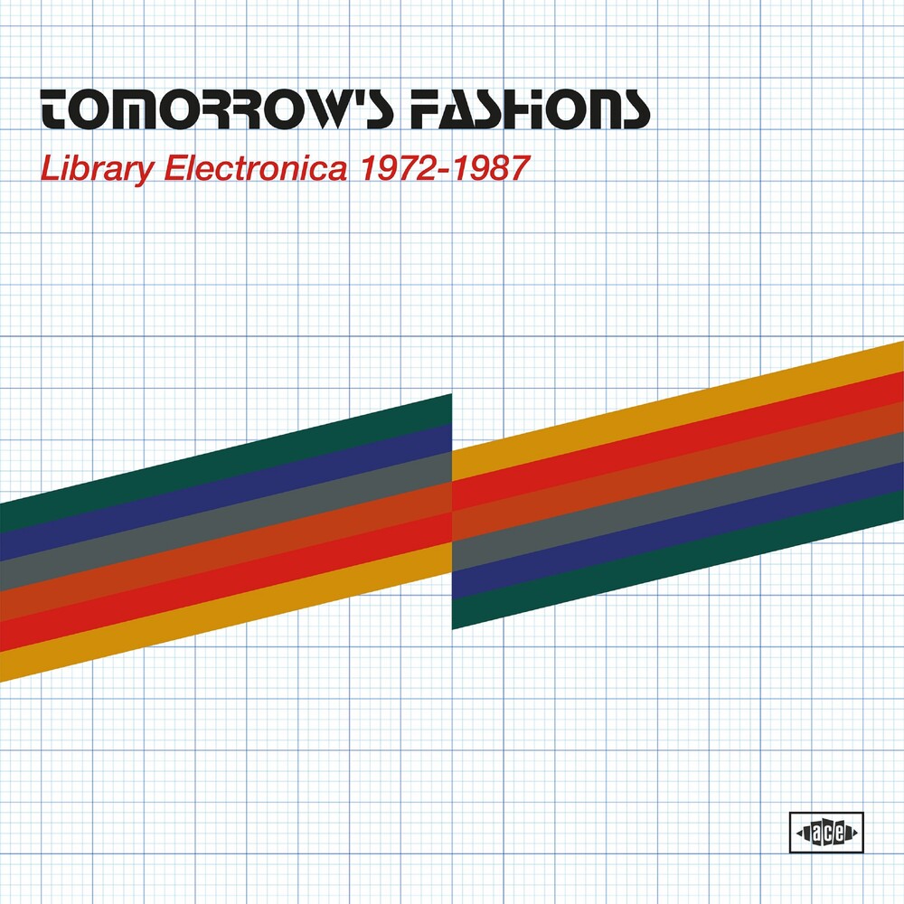 the album cover for Tomorrow's Fashions: Library Electronica 1972-1987 - Tomorrow's Fashions: Library Electronica 1972-1987