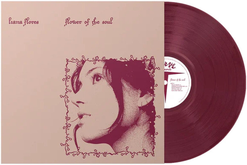 the album cover for Liana Flores - Flower Of The Soul [Colored Vinyl] (Red) (Uk)