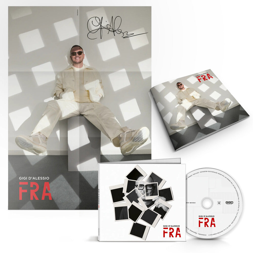 the album cover for Gigi D'Alessio - Fra (Post) (Auto) [Digipak] (Ger)