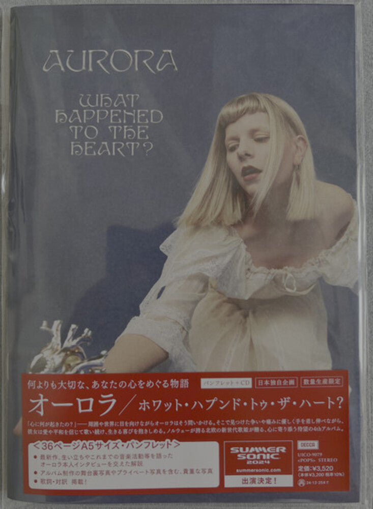 the album cover for Aurora -  What Happened To The Heart?
