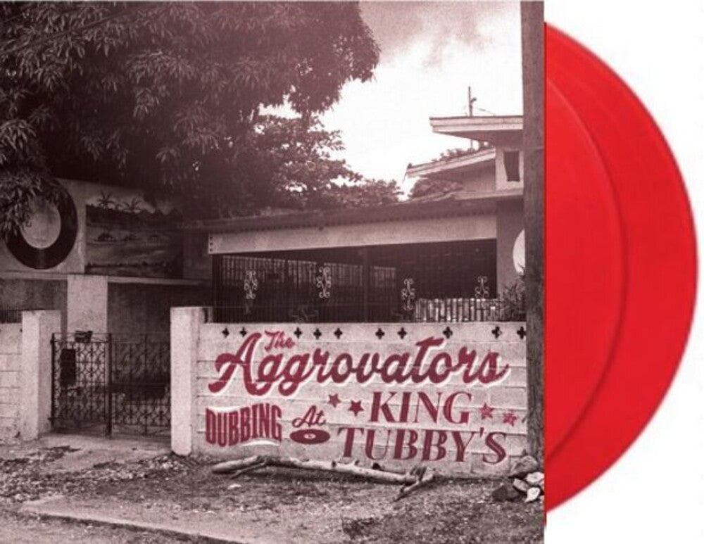 the album cover for Aggrovators - Dubbing At King Tubby's Vol 1 [Colored Vinyl] (Red) (Uk)