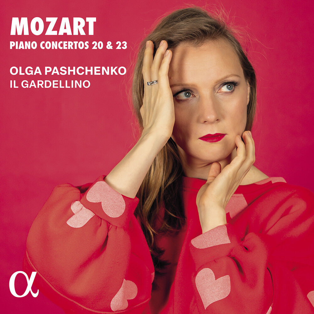 the album cover for Mozart / Pashchenko / Gardellino - Piano Concertos Nos. 20 & 23