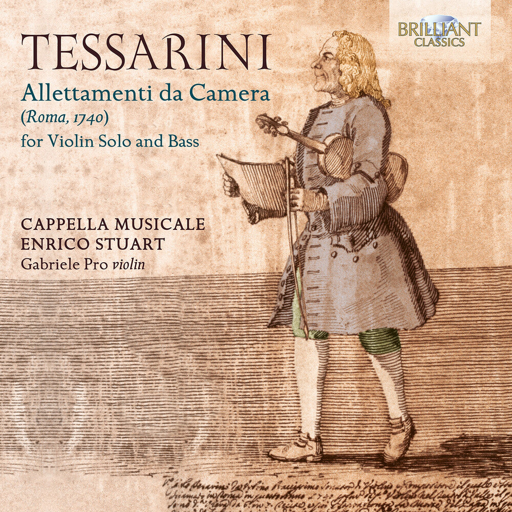 the album cover for Rimini Da / Lattarulo / Carreca - Allettamenti Da Camera For Violin Solo & Bass