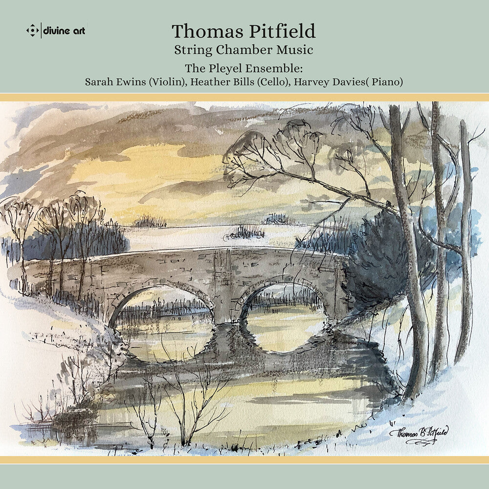 the album cover for Pitfield / Davies / Ewins - String Chamber Music