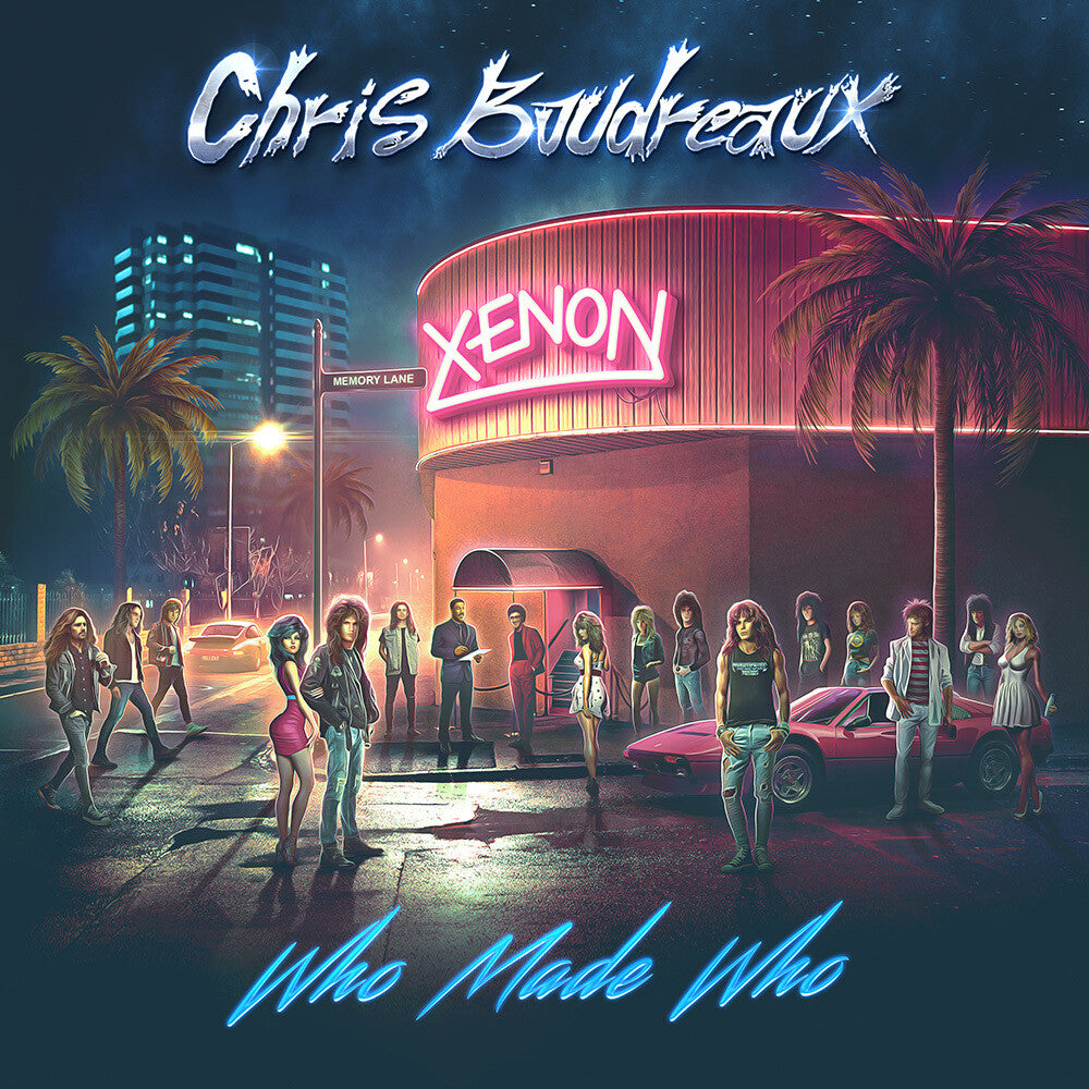 the album cover for Chris Boudreaux - Who Made Who