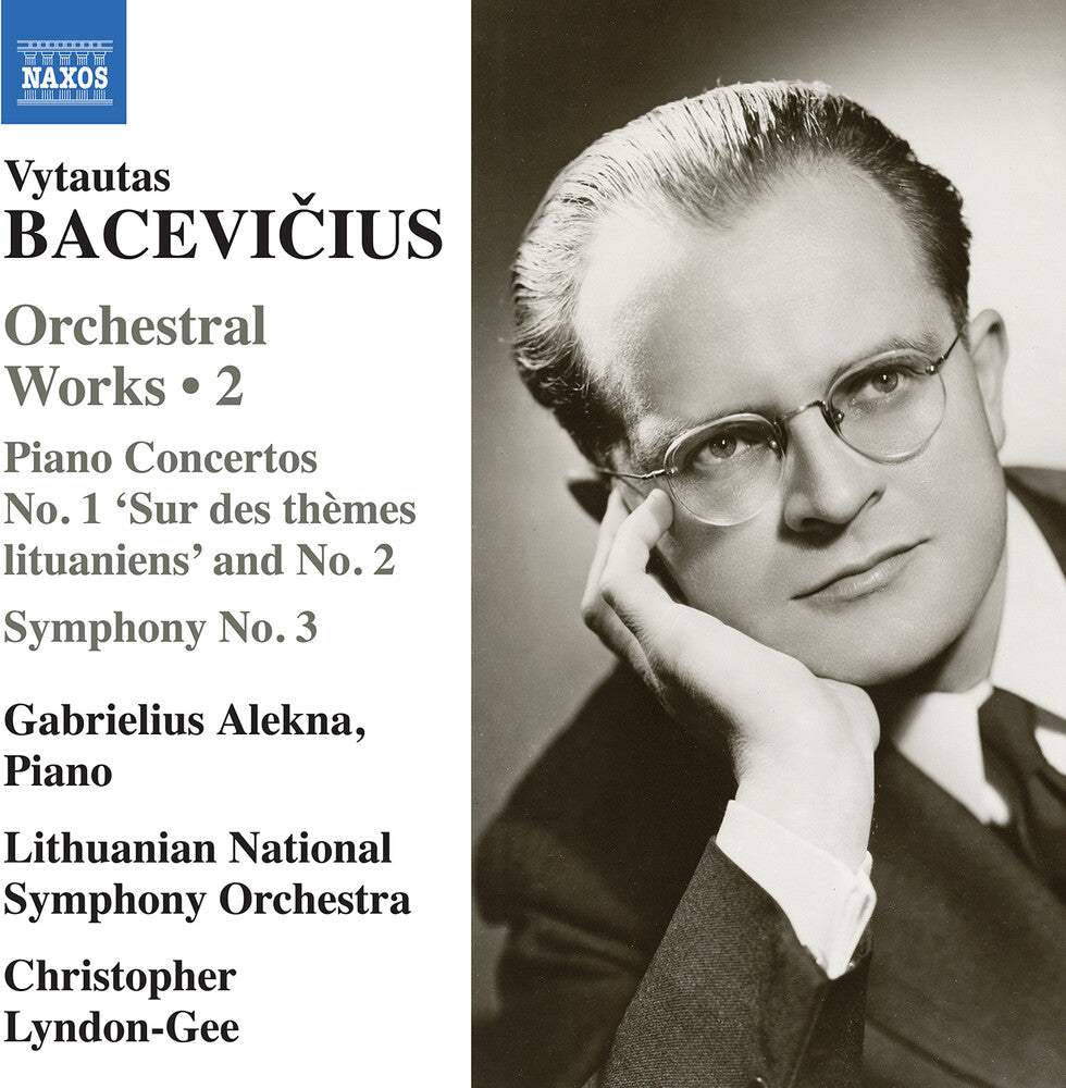 the album cover for Bacevicius / Lithuanian National Symphony Orch - Orchestral Works, Vol. 2