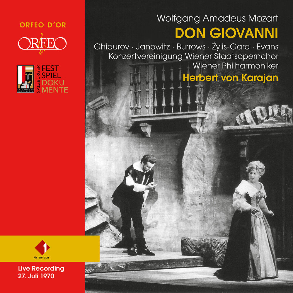 the album cover for Mozart / Ghiaurov / Janowitz - Don Giovanni
