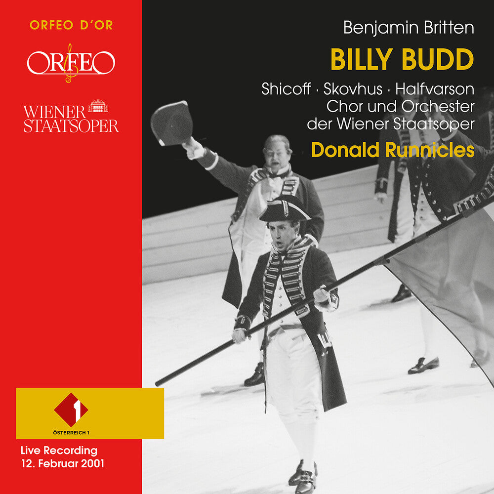 the album cover for Britten / Skovhus / Bork - Billy Budd