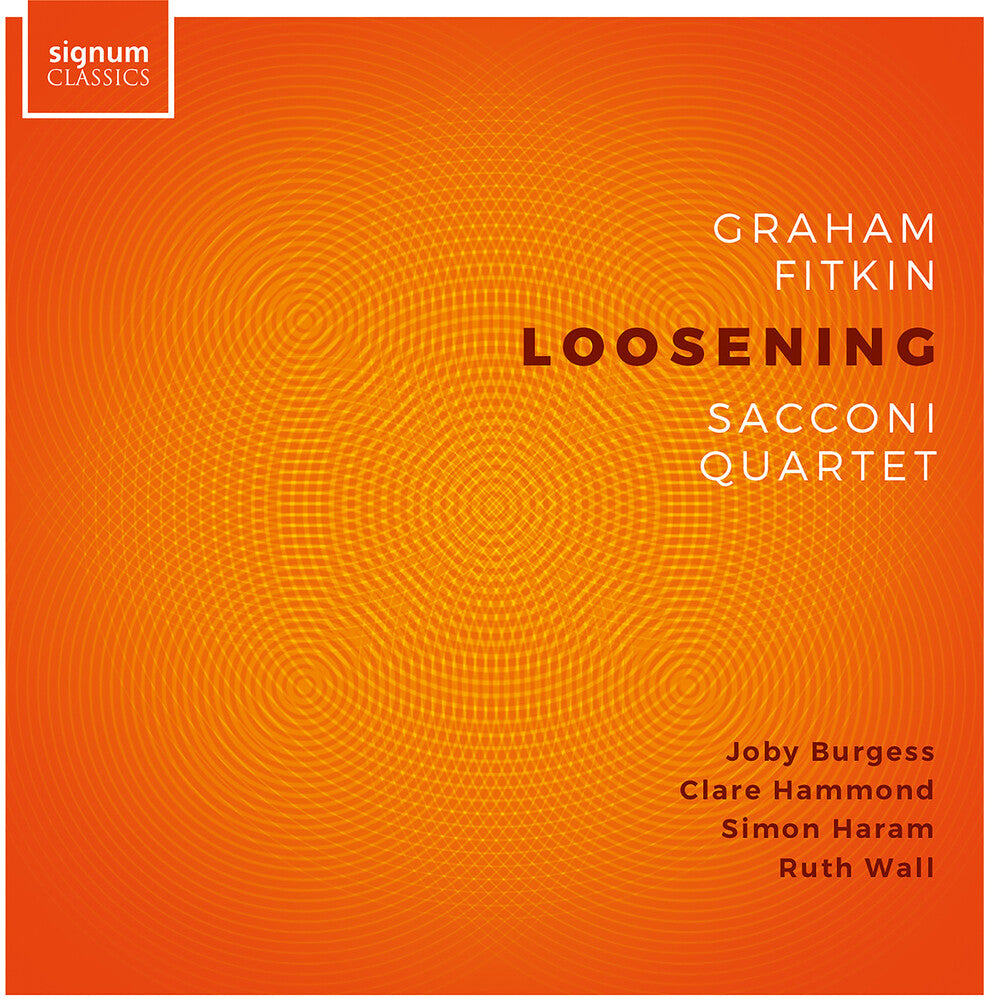 the album cover for Fitkin / Wall / Burgess - Loosening