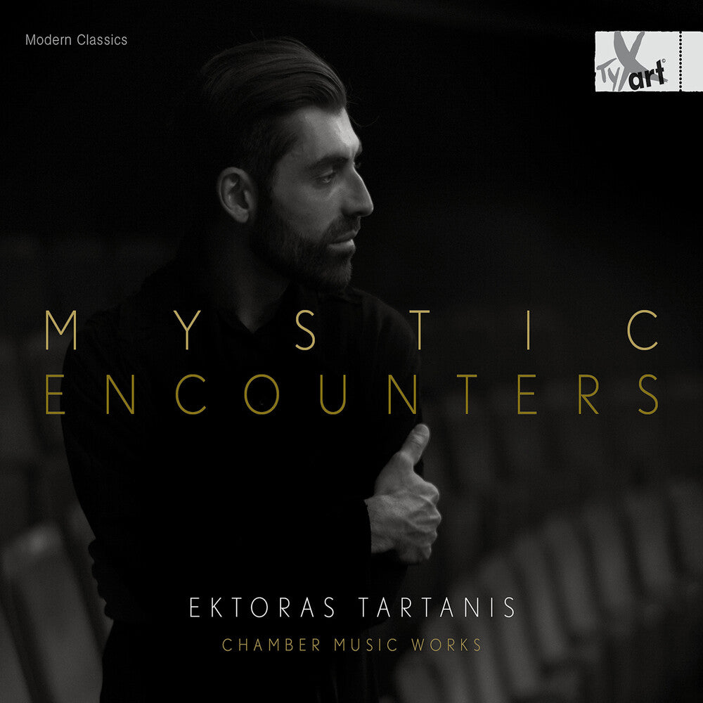the album cover for Tartanis / Drouet / Keck / Borth - Mystic Encounters Chamber Music Works