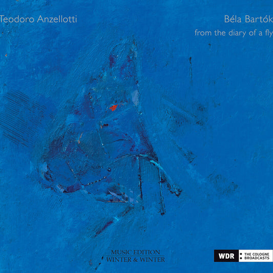 the album cover for Bartok / Anzellotti - From The Diary Of A Fly