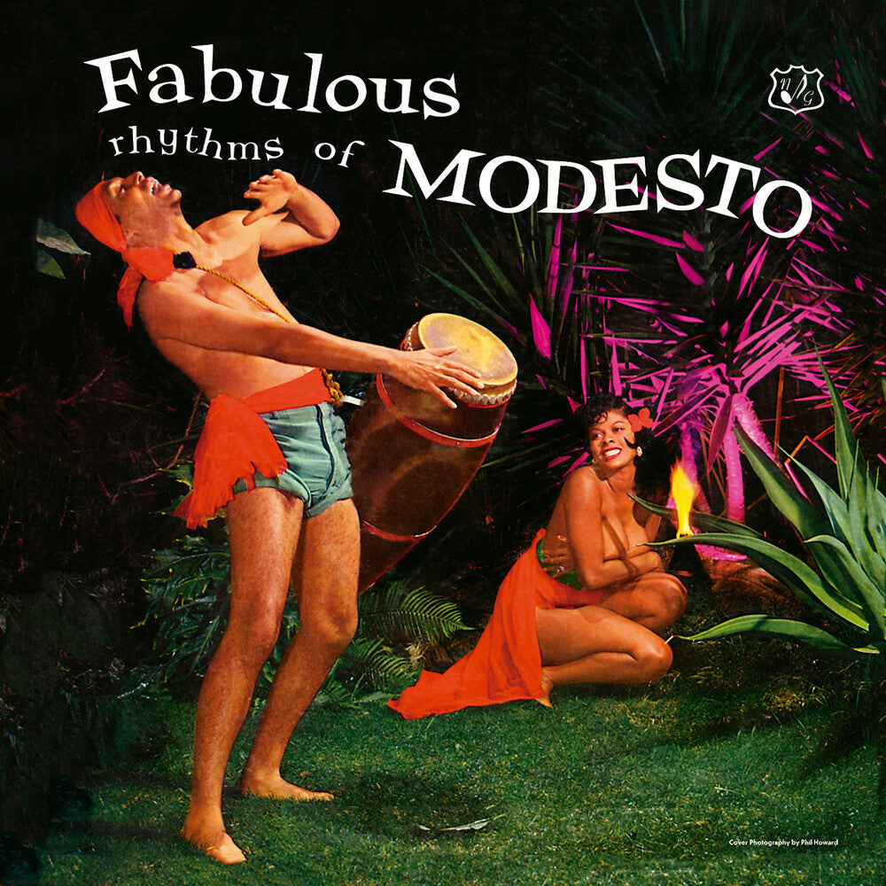 the album cover for Modesto Duran  & Orchestra - Fabulous Rhythms Of Modesto [Colored Vinyl]